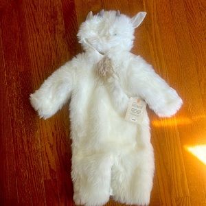 Woodland baby goat pottery barn Halloween costume. NWT